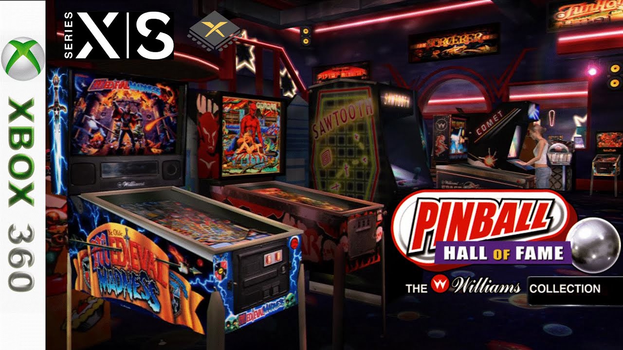 Pinball Hall of Fame Williams Collection 🔥( Xbox 360 sur Xbox série x avec Xénia Canary)🔥