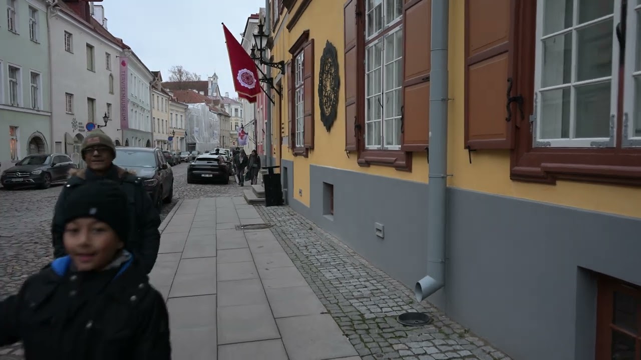 Winter Tallinn City Centre Walking Tour 🇪🇪 Tallinn, Estonia 2026 | 4K Walking Tour