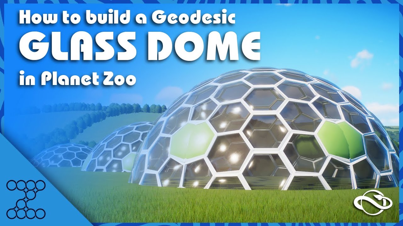 EASY | Step by Step | Glass Dome Tutorial | 🦒Planet Zoo🦒