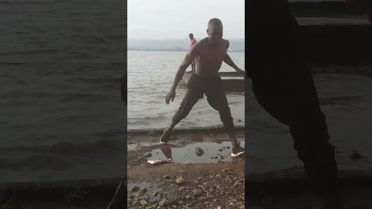 Kisumu acrobatics at Hippo Point Dunga Beach part 2