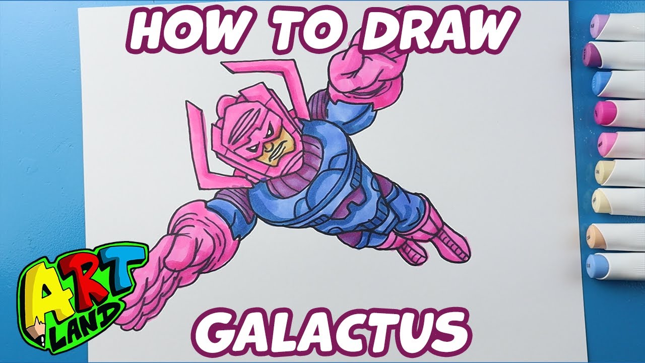 How to Draw Galactus | Fantastic Four