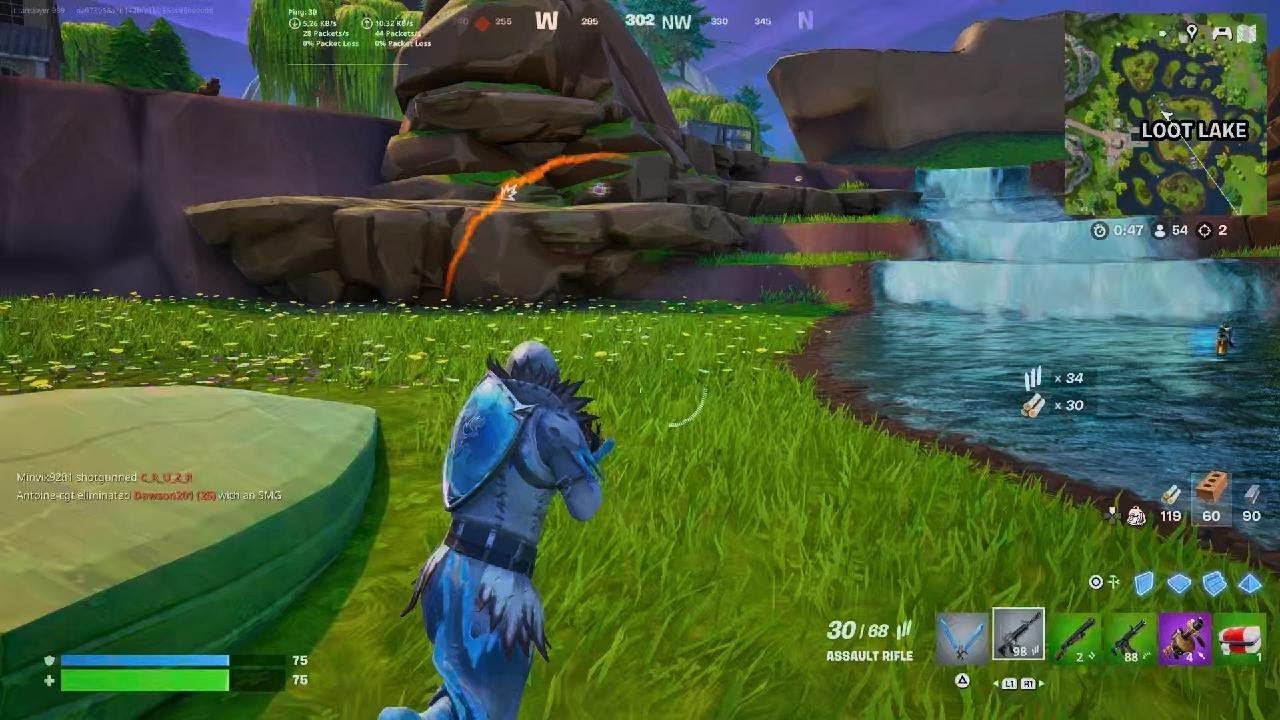 First Fortnite game this year - Is unc washed?