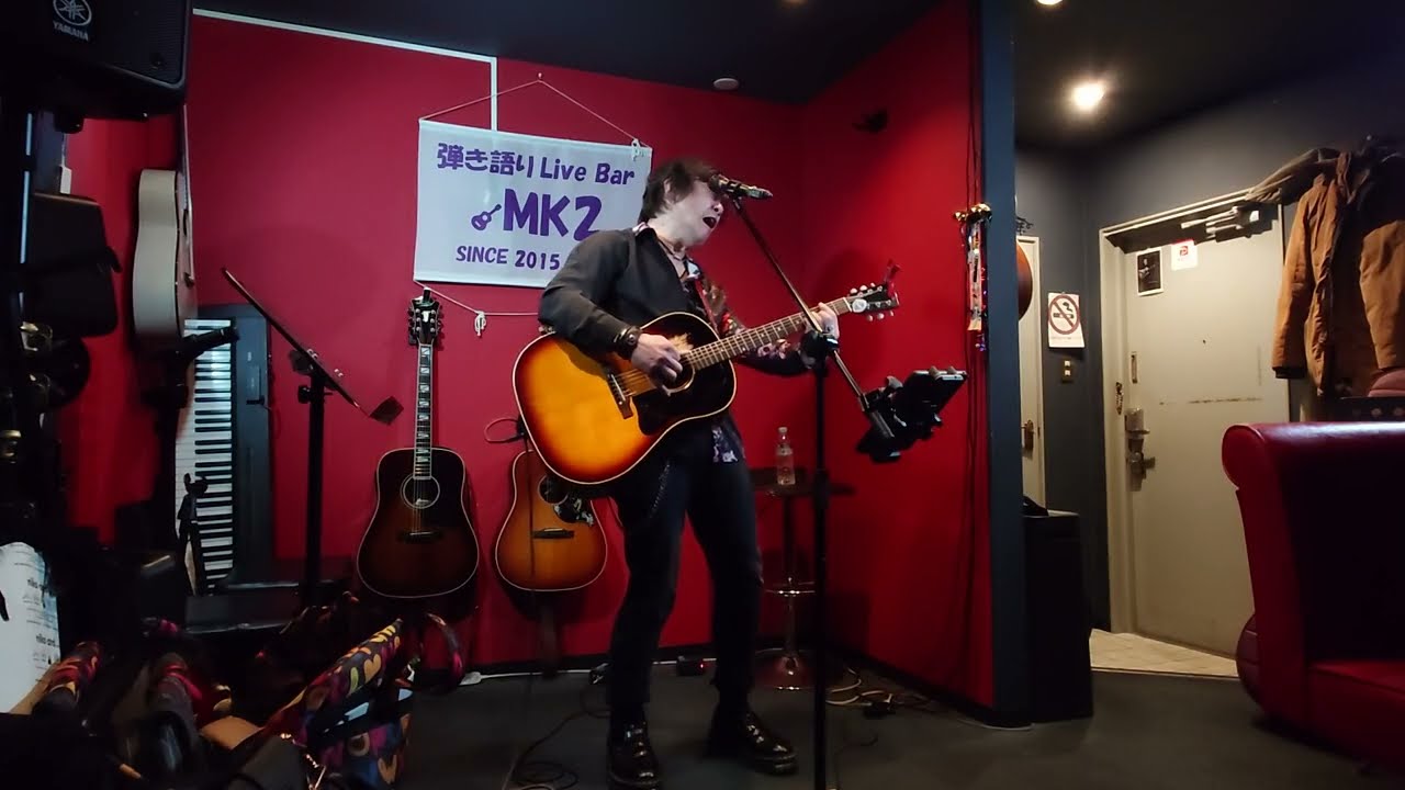 弾き語りLive bar MK2 Mitch バレンタインやん 2026年2月14日 Xperia5