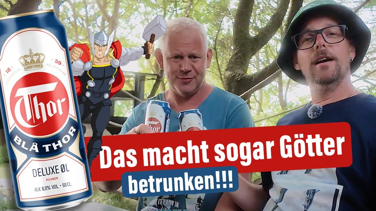 Thor - Blå Thor  - das macht selbst Superhelden und Götter  blau! Der Biertest, Bier Review