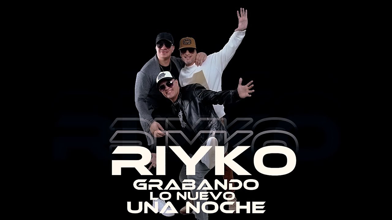 (GRUPO RIYKO) GRABANDO NUESTRO TEMA UNA NOCHE