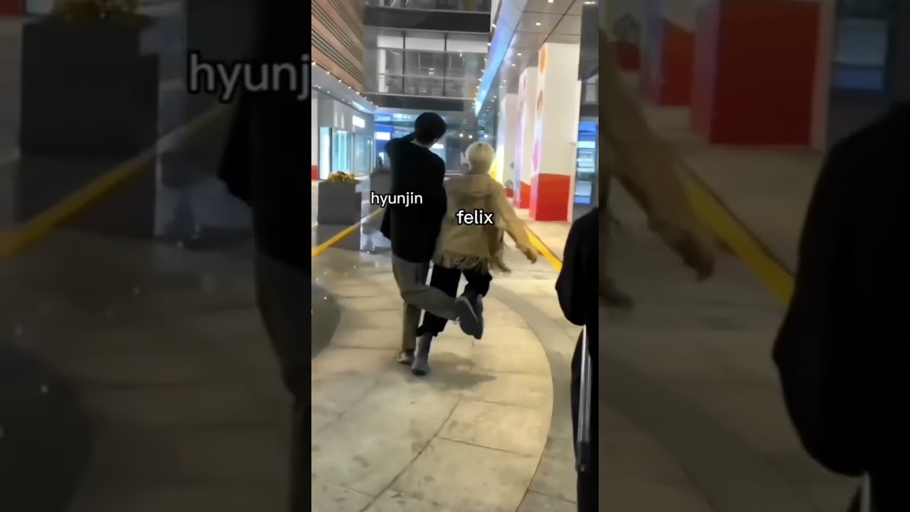 Hyunjin and felix funny moment🤣🤭|please sub my channel #straykids #hyunjin #felix
