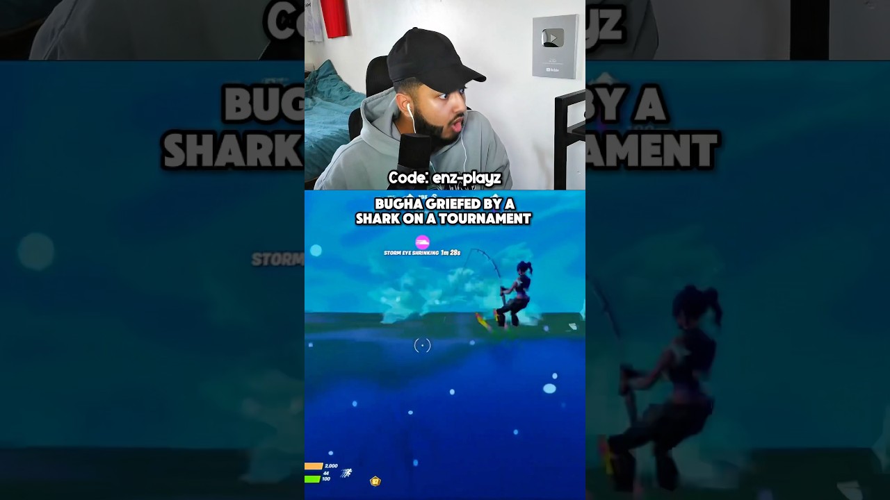 День, когда Бугу покусала акула&hellip; 😭🥀 #fortnite #fortniteclips #shorts