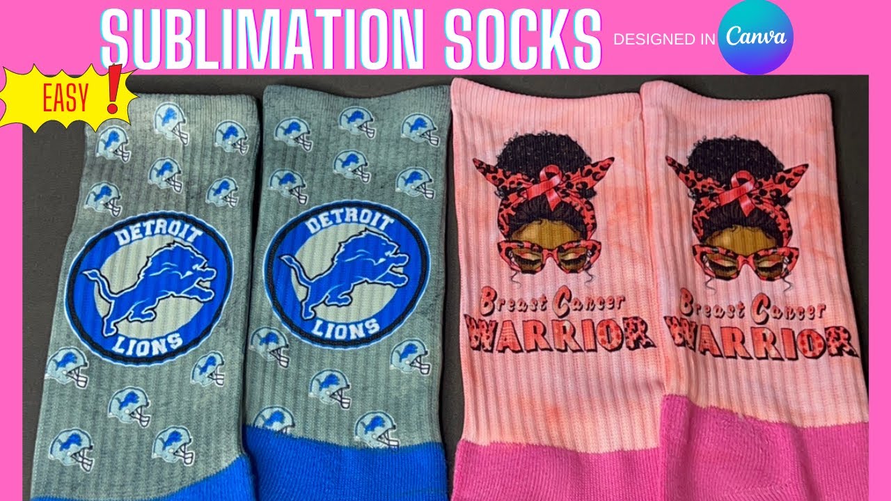 SUBLIMATION TUTORIAL: DIY Gift Ideas | Sublimation Socks | Silky Socks