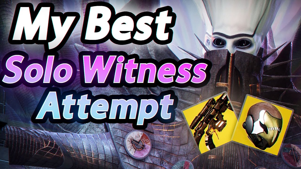 My Best Solo Witness Attempt | Echoes Act 2 (Pre-Still Hunt Nerf)