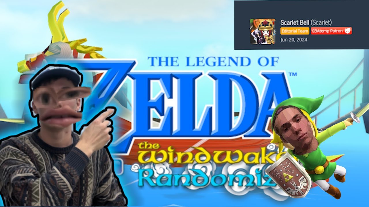 Wind Sleeper random-ness (heh) mode Legends Z-Elda (I HAVE NEVER PLAYED WIND WAKER) PART 15 1/2