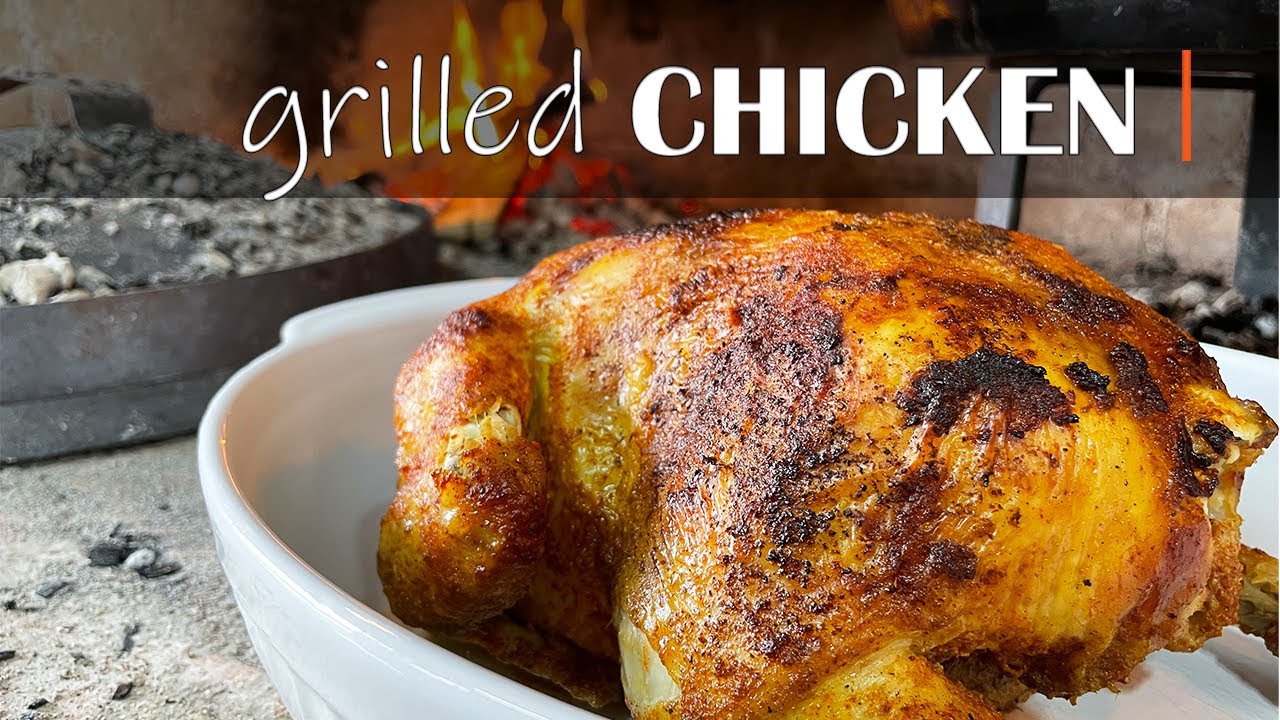 GRILLED CHICKEN | pečen pi&scaron;čanec 🍗🐥