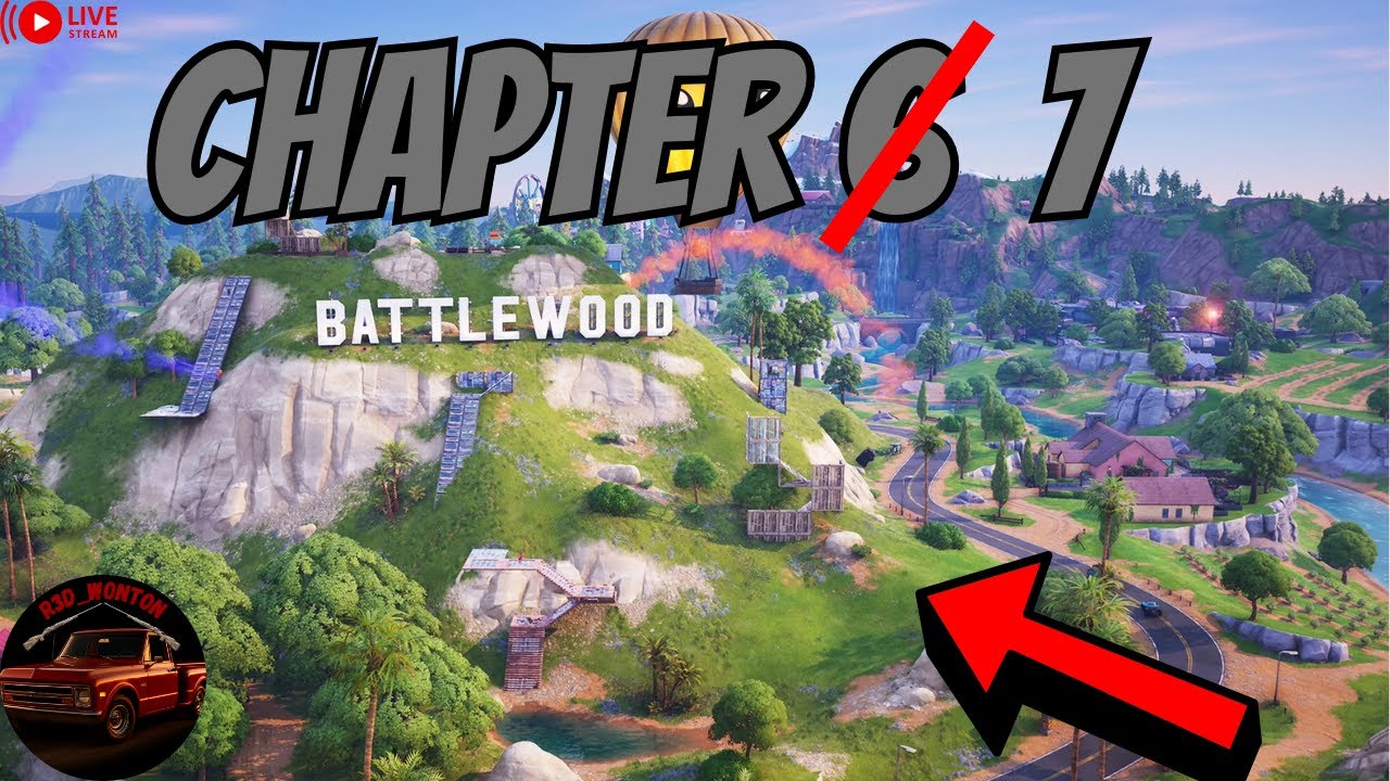 Playing Fortnite Chapter 7!