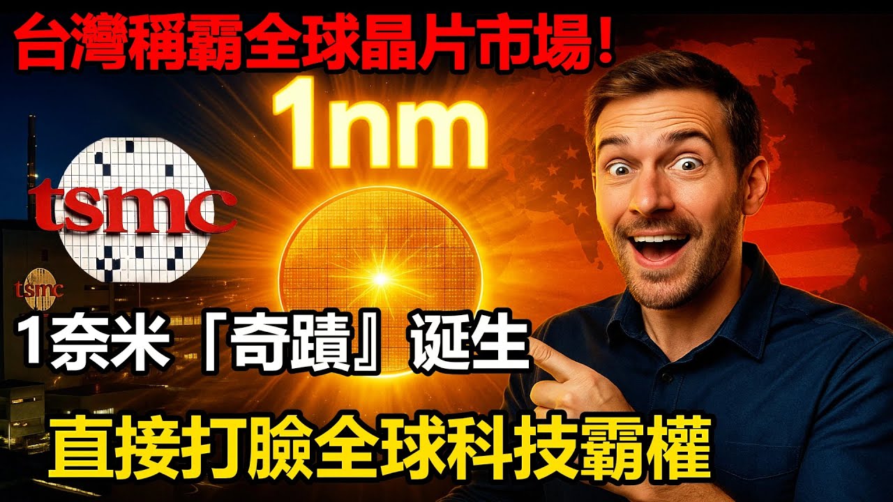 台灣憑什麼搞出 1 奈米奇蹟？這波操作，直接打臉全球科技霸權？