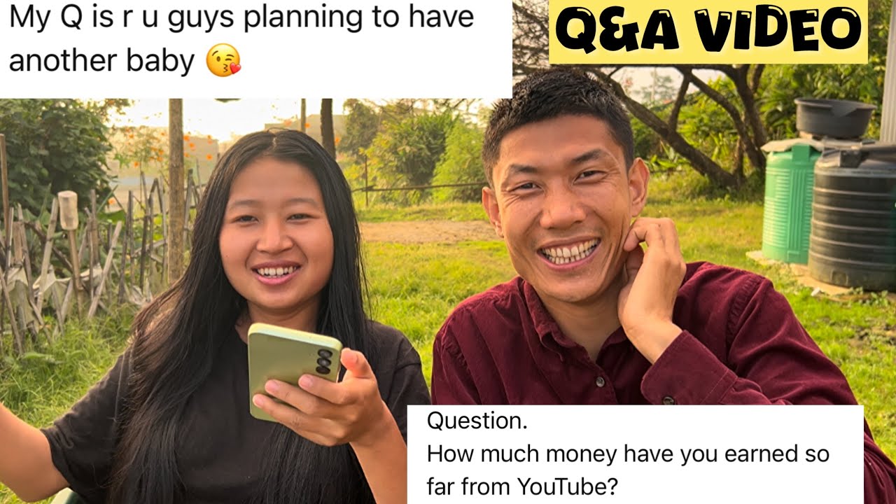 Most interesting Q&A Video// How much we earn from YouTube so far? Planning to have another baby?