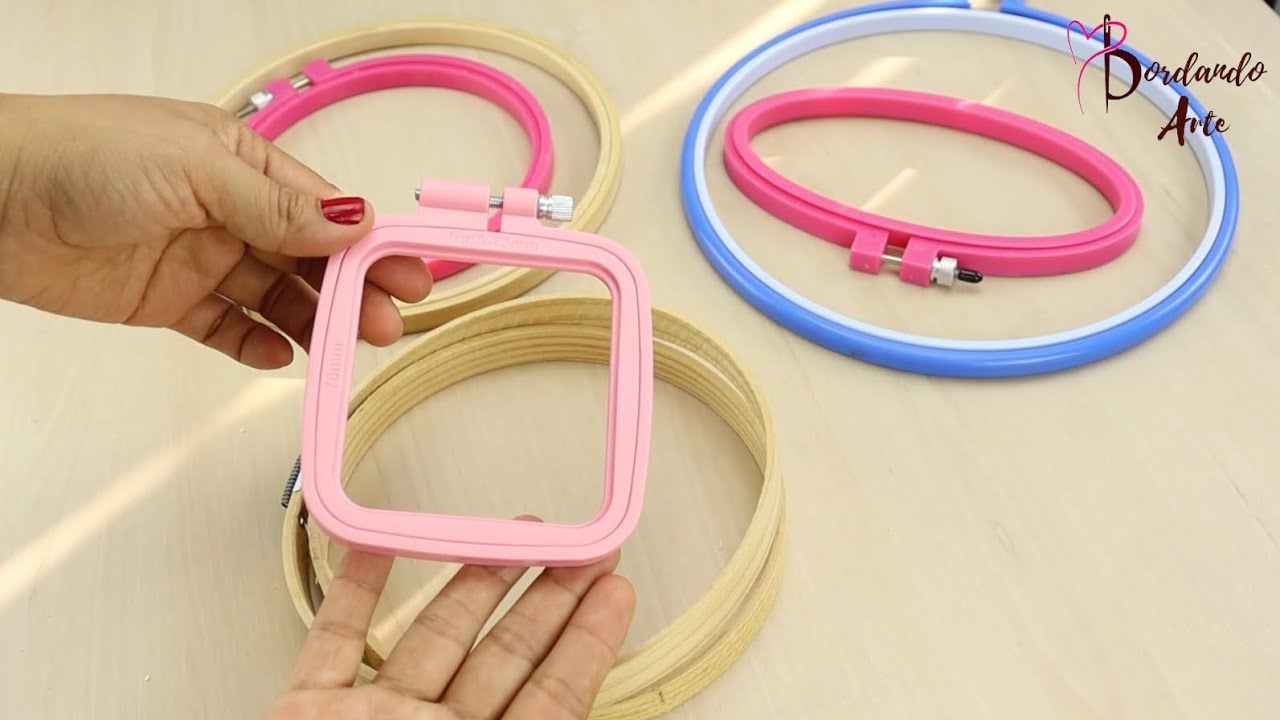 🔍 ¡No compres un aro sin ver esto! | Tipos de Aros de Bordado Explicados ✨⭕️
