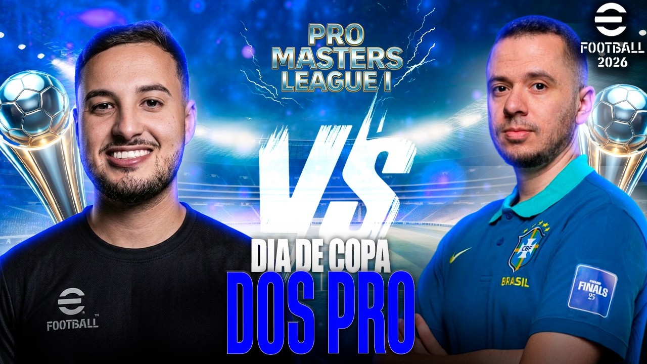 🔴 LIVE | eFOOTBALL 2026 | DIA DE COPA DOS PROS VS THIAGO AVARE (Segunda Rodada)