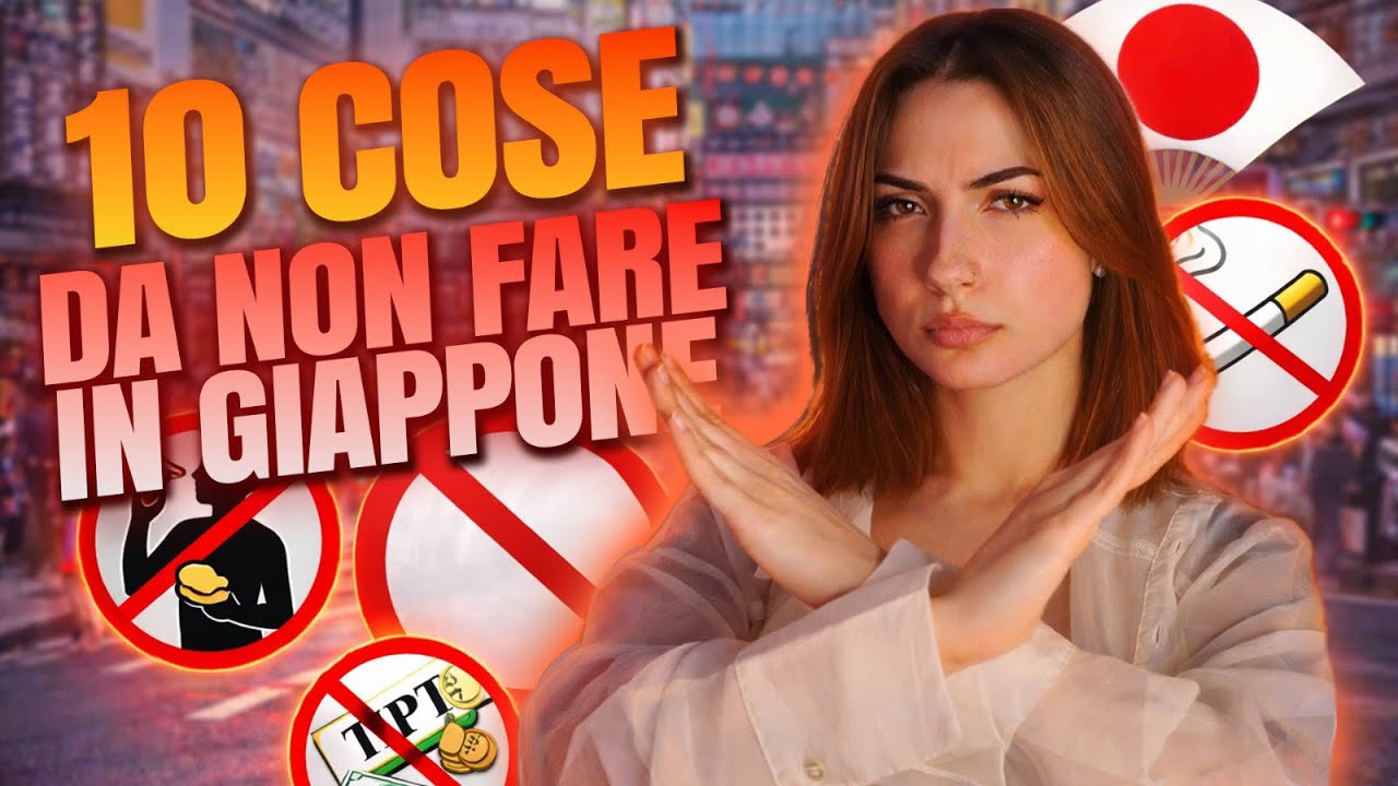 10 COSE da NON FARE in GIAPPONE! 