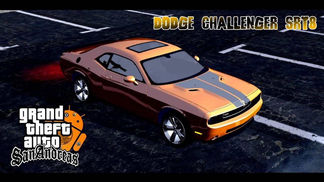 DODGE CHALLENGER SRT8 SOLO DFF | GTA SA ANDROID