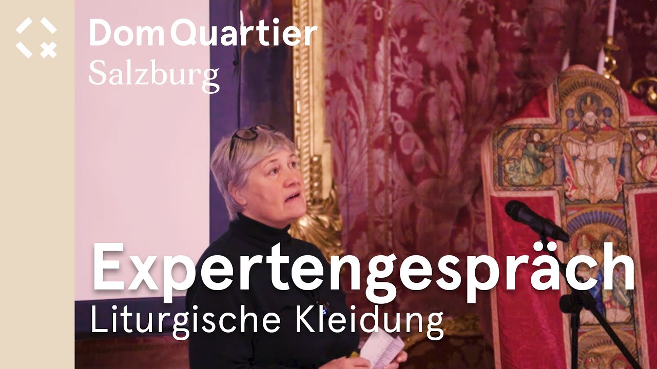 Liturgische Kleidung der Salzburger Erzbischöfe - Expertengespräch