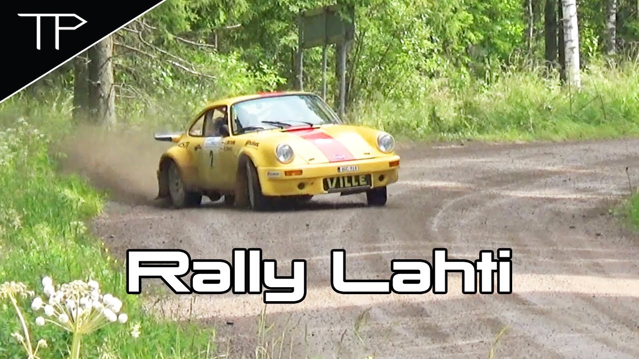 Old school action is back - Lahti Historic Rally 2017