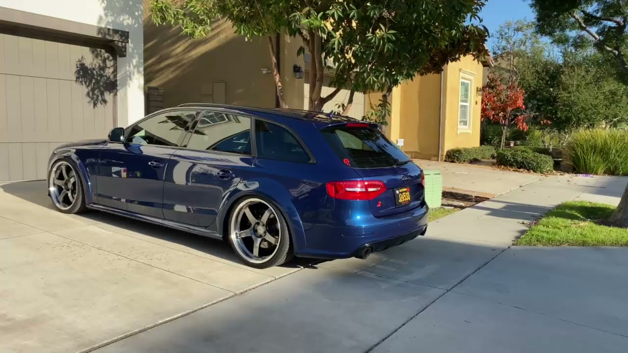 2013 Audi allroad.  RS5 V8 conversion.  Leaving