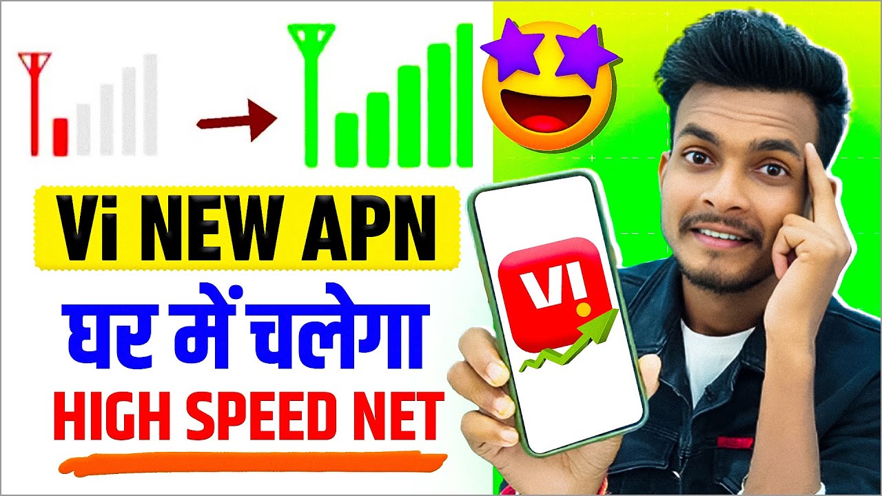 VI New APN Settings 5G 2026 | vi internet speed kaise fast kare | vi network speed problem setting