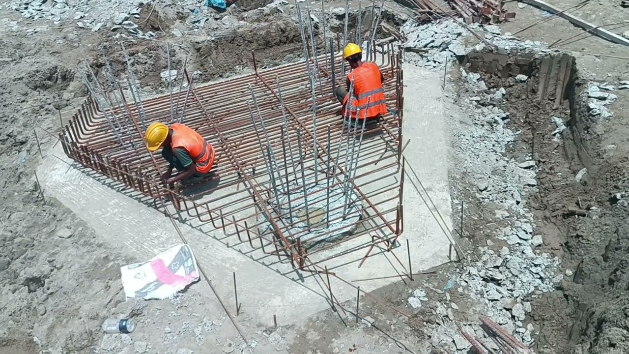 Pile cap Base Preparing, পাইল ক্যাপের বেজে কিভাবে সাজাতে হয়, শুরু থেকে শেষ পর্যন্ত 
