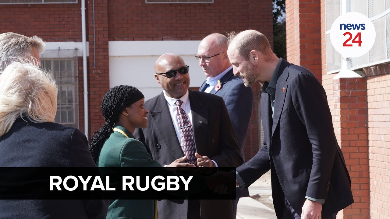 WATCH | Prince William attends Ocean View High School in line with the Earthshot Awards 2024