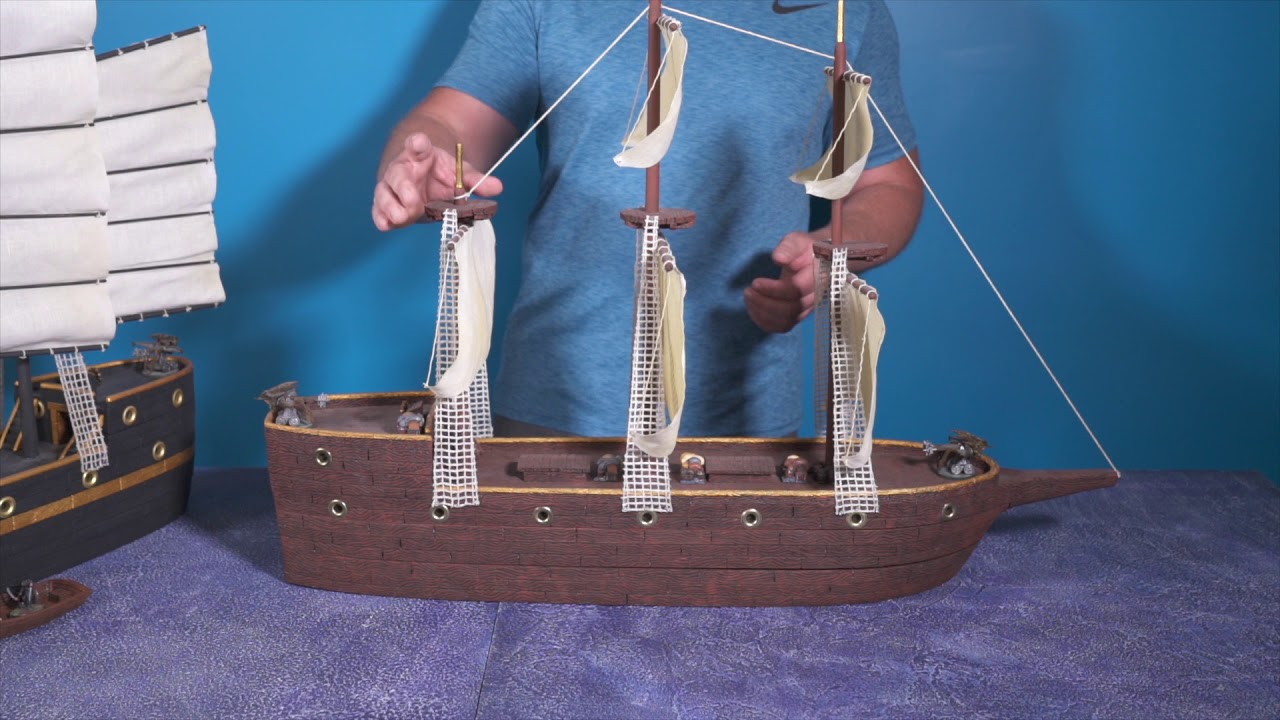 Custom DnD Terrain - 28mm Ships