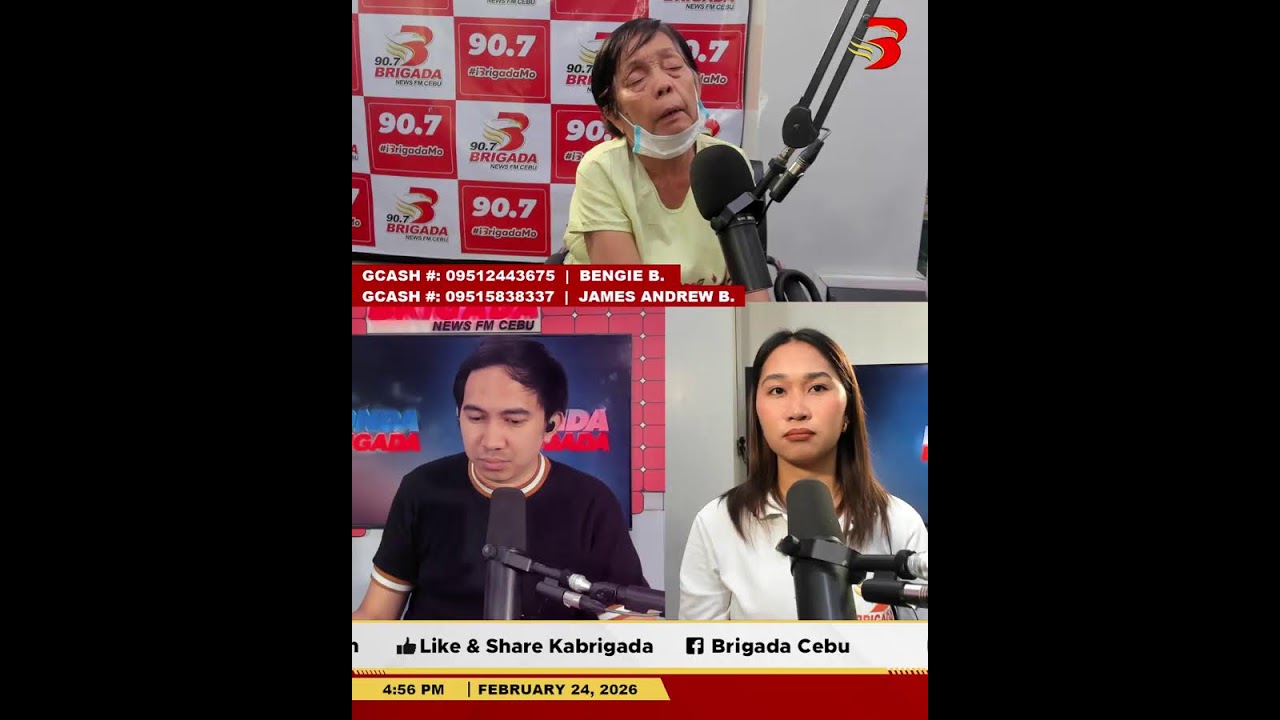 𝐑𝐎𝐍𝐃𝐀 𝐁𝐑𝐈𝐆𝐀𝐃𝐀 FEBRUARY 24, 2026 | TUESDAY 90.7 BRIGADA NEWS FM CEBU