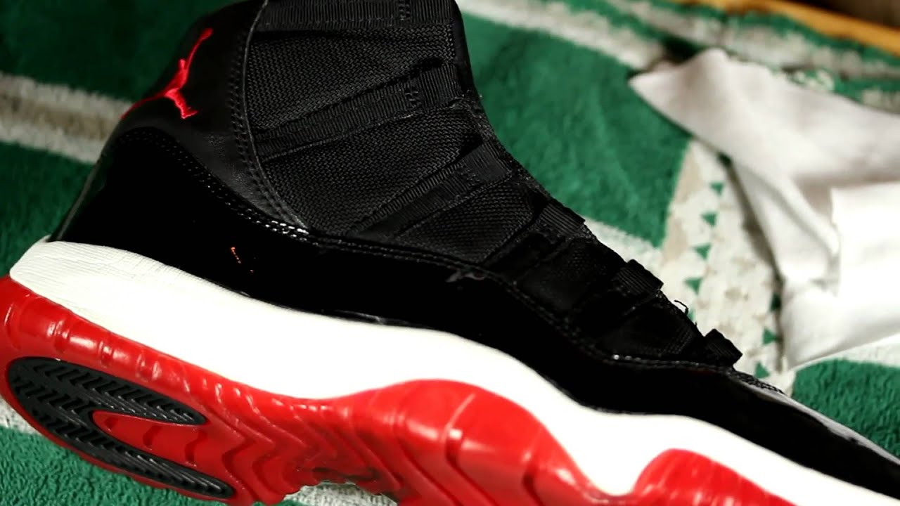 Patent Leather & Removing Scuff Marks on Air Jordan 11 (XI)