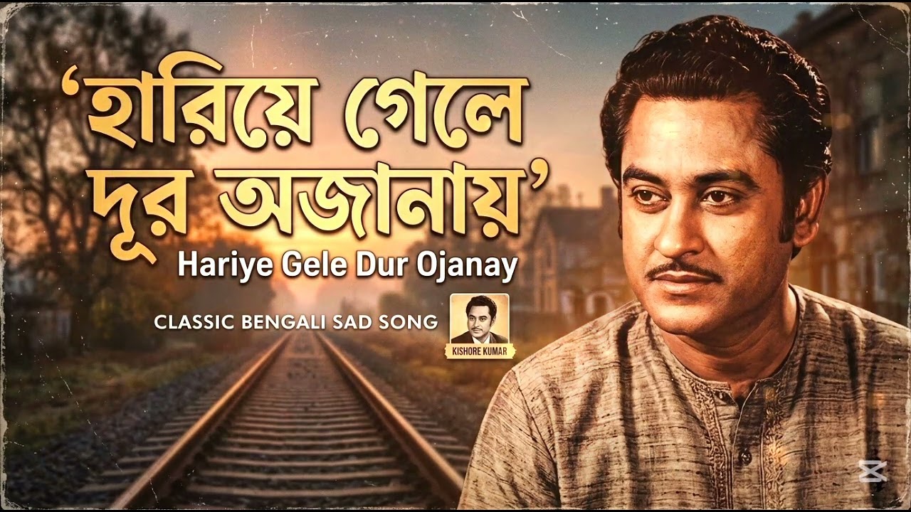 খুঁজবে কি আর আমায়? | 90s Style Melancholic Song | New Bengali Heart-Touching Melody