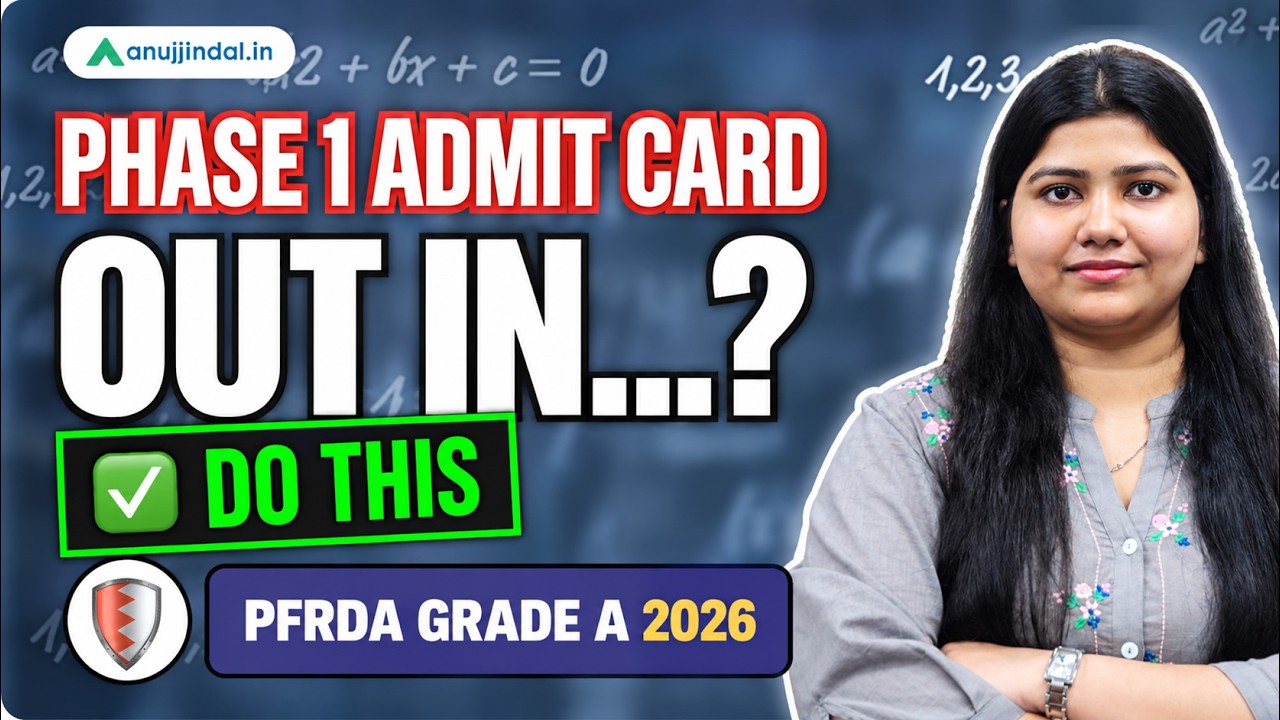 PFRDA Grade A 2026 Admit Card Out? Latest Update! Everything You Need to Know About the Admit Card