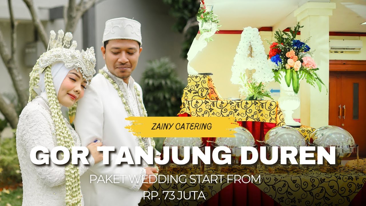 Gor Tanjung Duren Paket wedding start from Rp. 73 juta