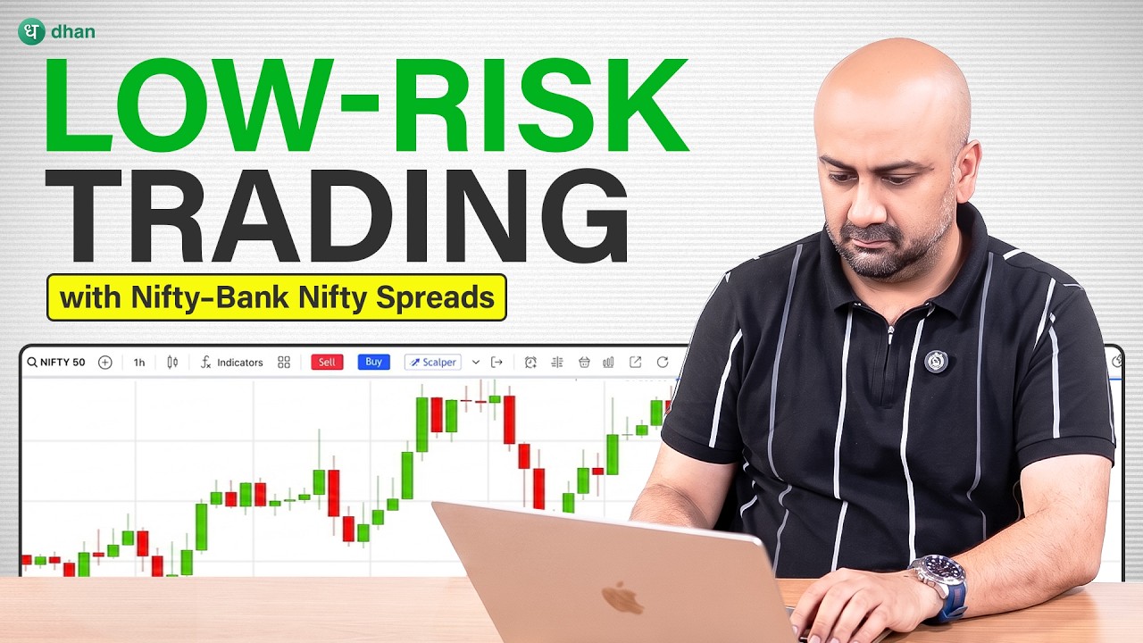 Low-Risk Trading with Nifty&ndash;Bank Nifty Spreads | Trading Strategy | Dhan