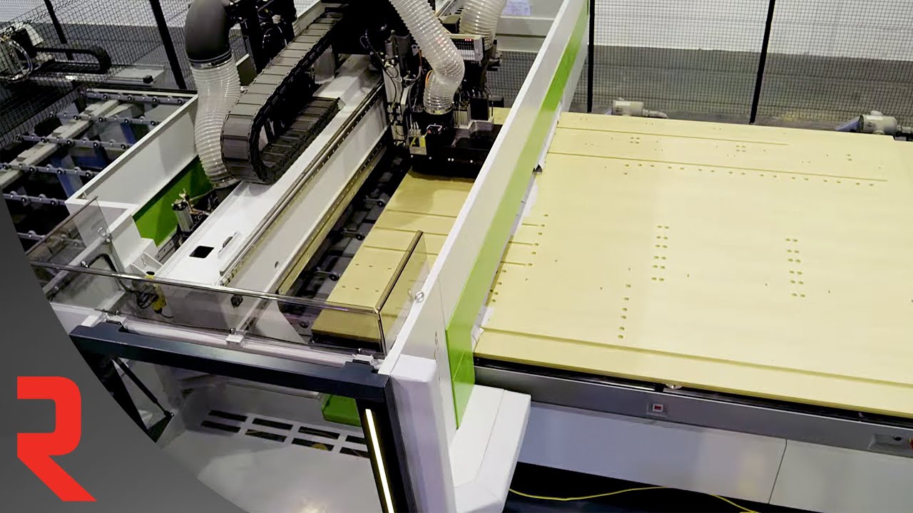 Installation of Peanuts connectors with CNC machine