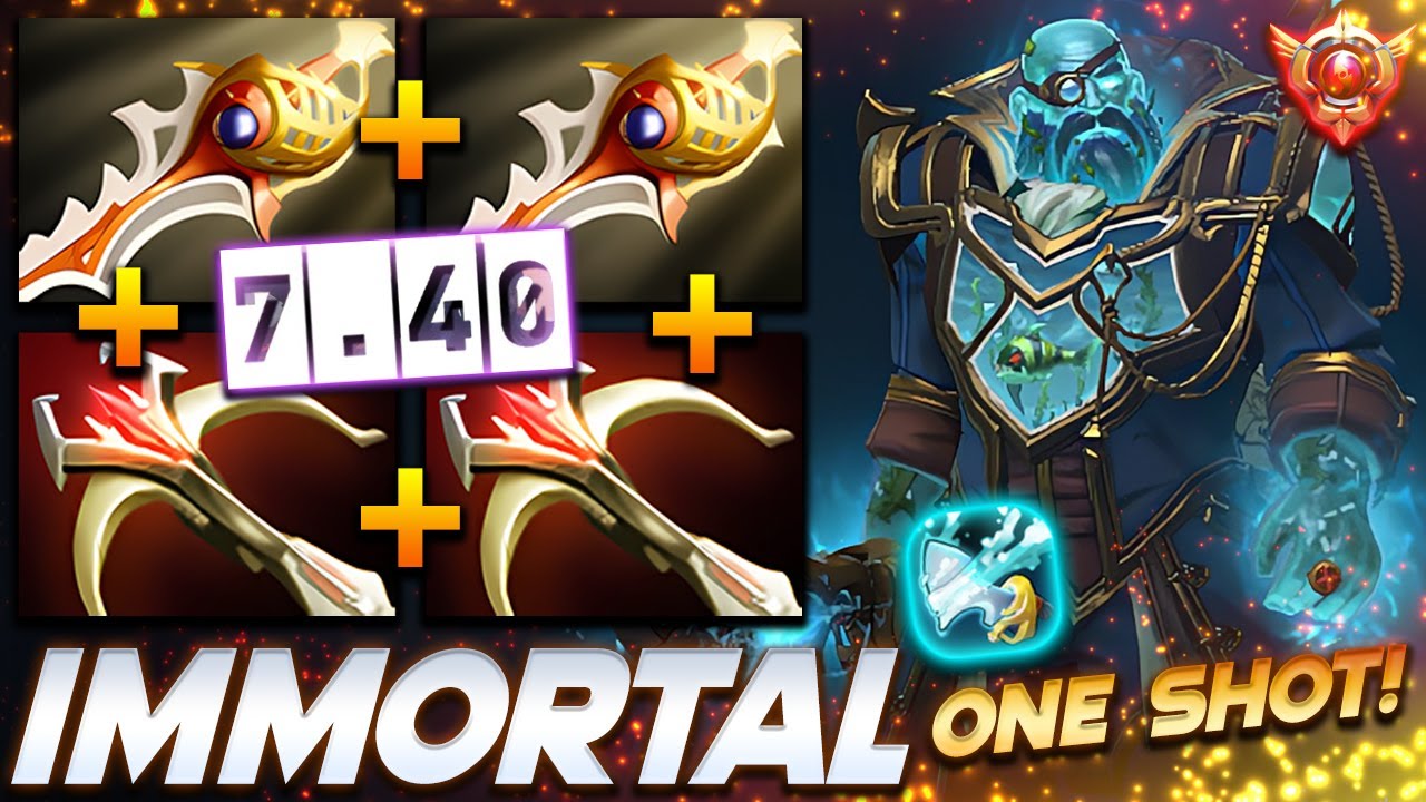[7.40] Kunkka Immortal One Shot Ownage - Dota 2 Pro Gameplay [Watch & Learn]