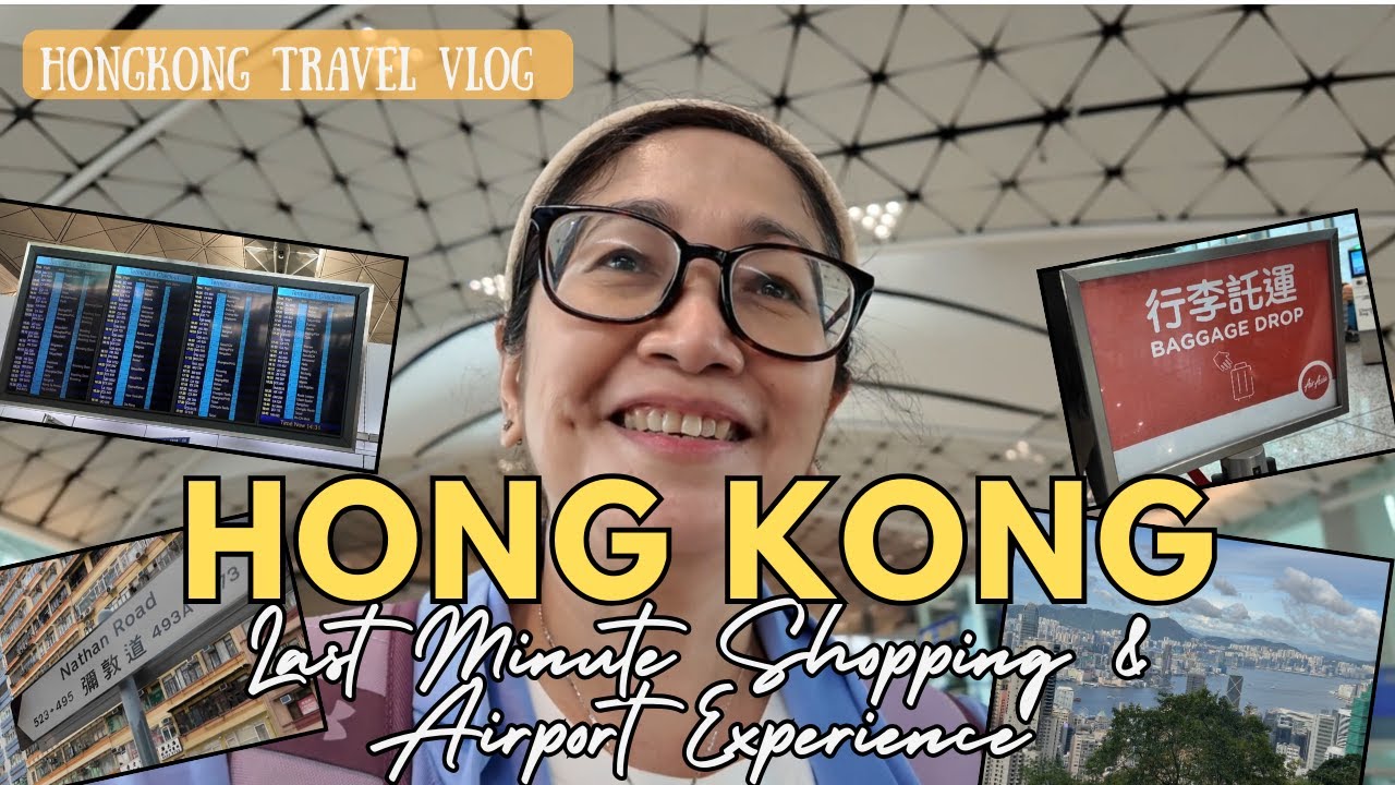 🇭🇰Last Day in Hong Kong | Last-Minute Shopping & Dining, Hong Kong Airport Experience 2025