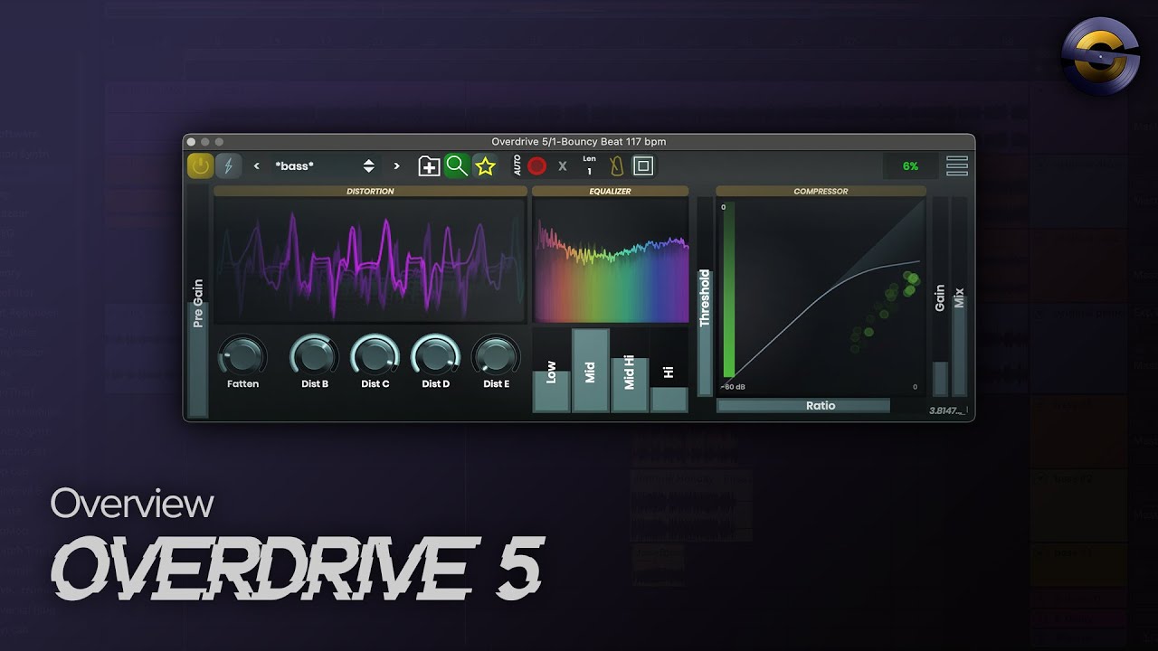 OverDrive 5 Overview | Combine multiple distortions | Stagecraft Software