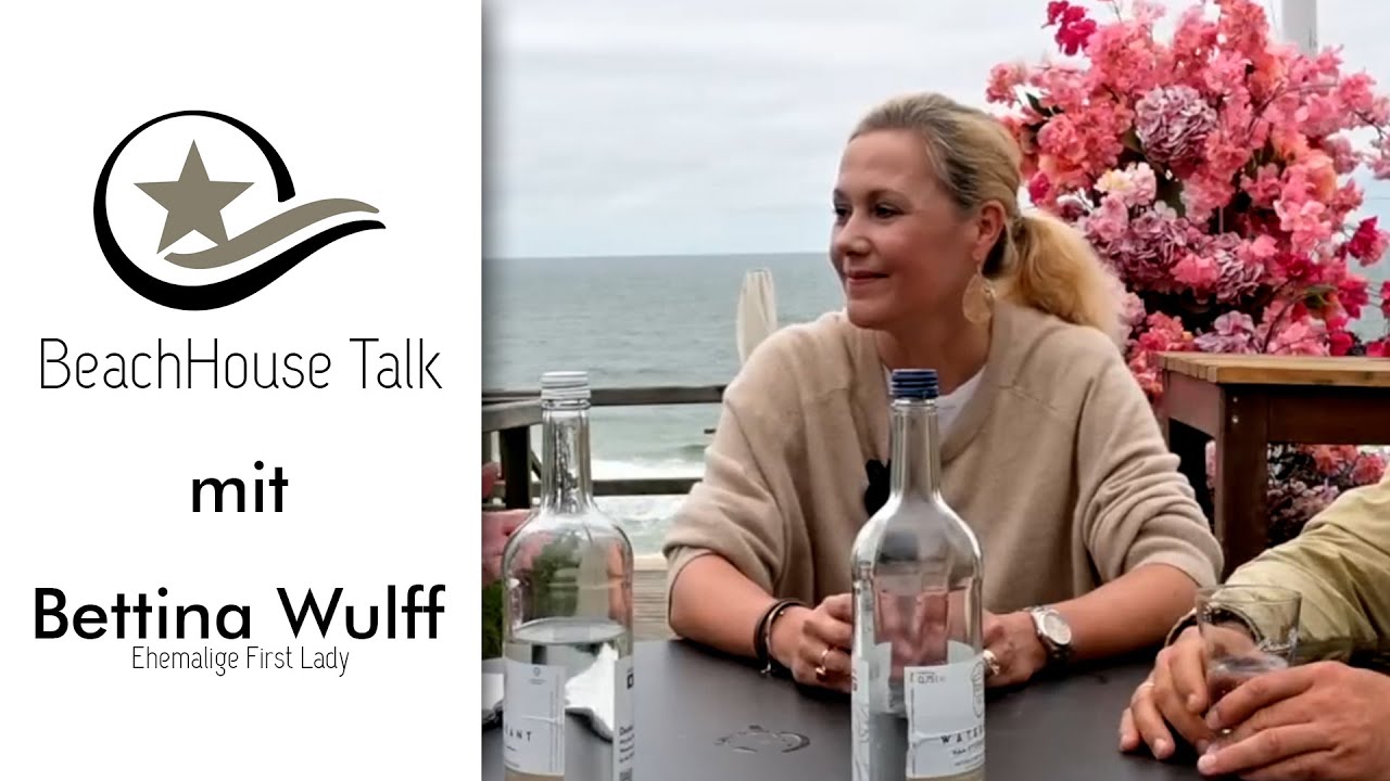 Bettina Wulff im BeachHouse Talk Sylt