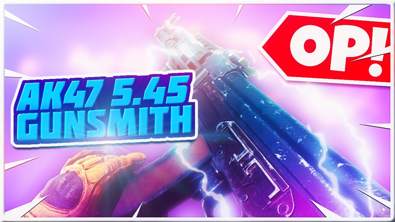 AK47 NO RECOIL + Fast ADS AK47 Gunsmith Setup! AK 47 5.45 Caliber Ammo Build! AK47 Attachments CODM