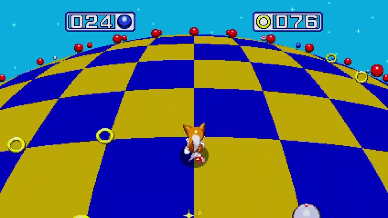Level 318 Sonic Origins Blue Sphere