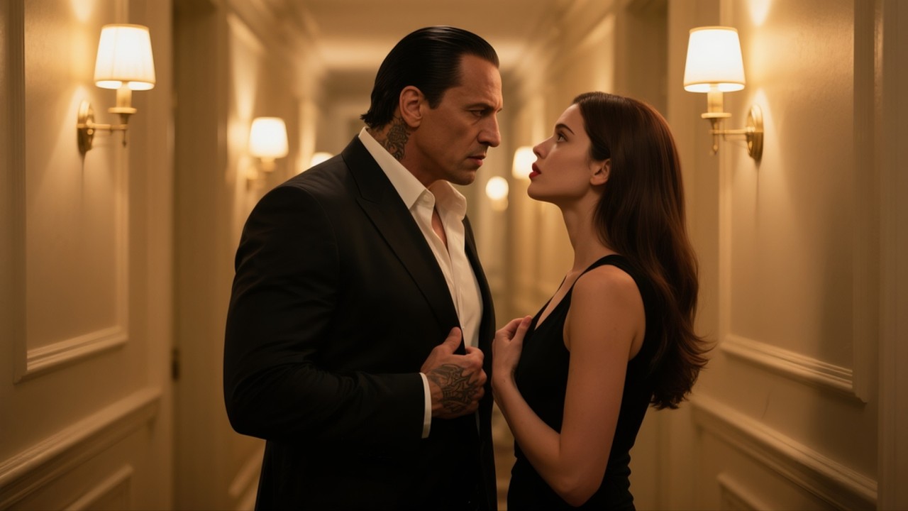 She Wore a Backless Dress — The Mafia Boss Pulled Her Close: “Who Is That For?”