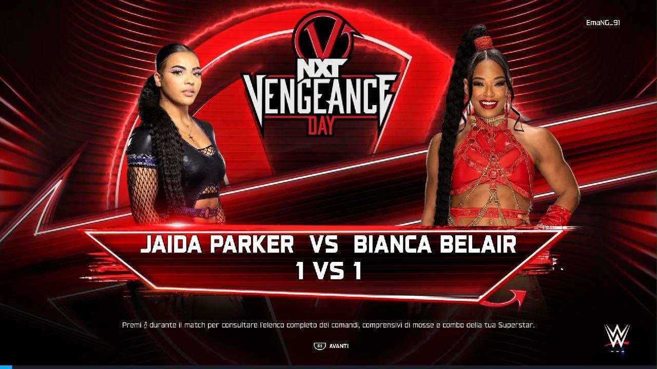 WWE 2K25 - Jaida Parker vs Bianca Belair