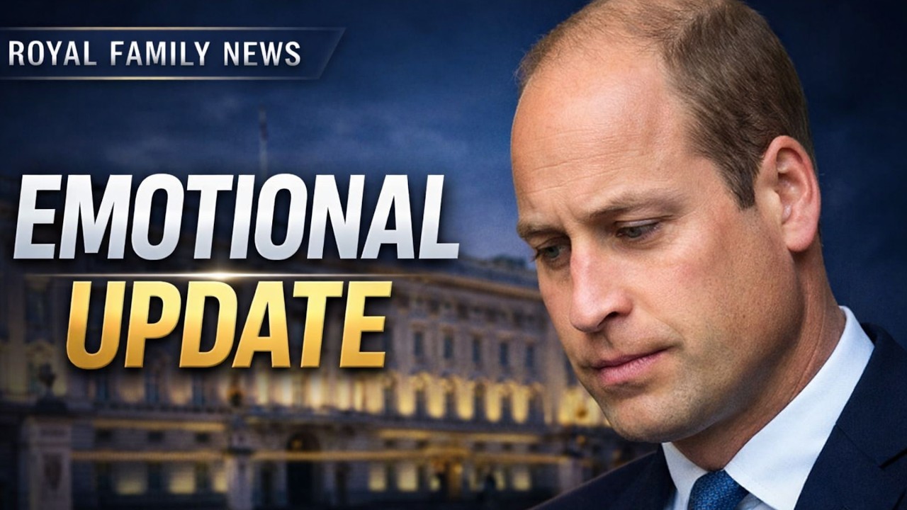 Prince William Shares a Rare Emotional Update  Royal Family News