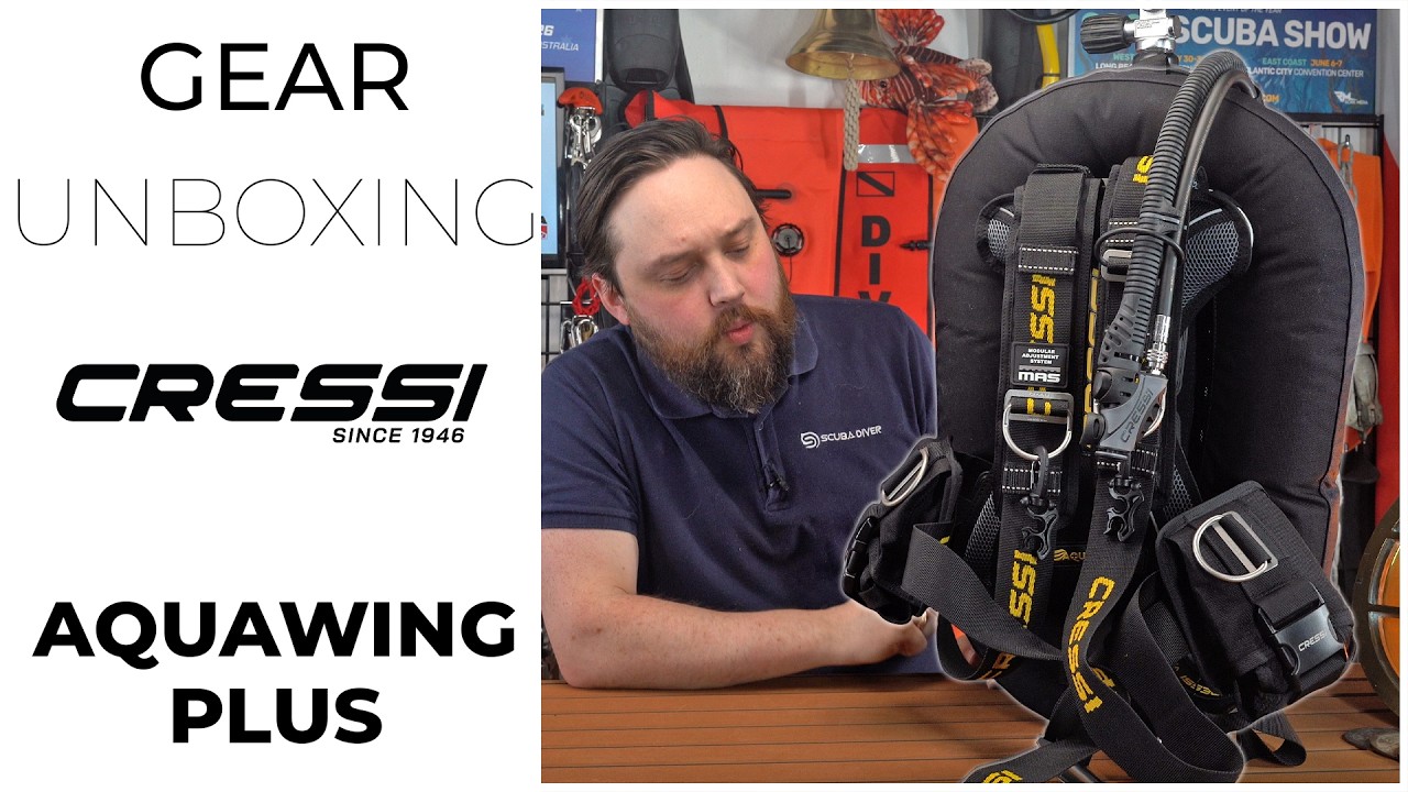 Жилет-компенсатор Cressi AquaWing Plus #Распаковка #Обзор