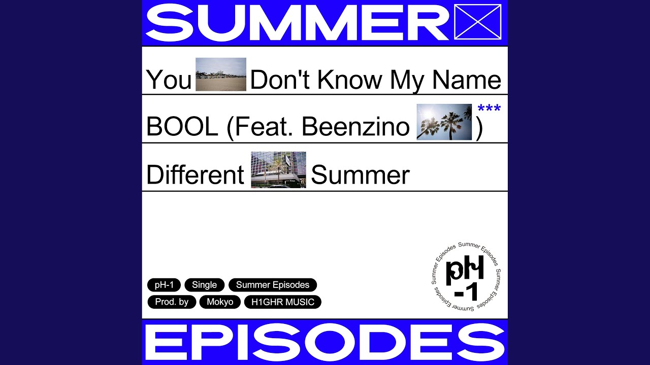 You Don't Know My Name (Prod. Mokyo)