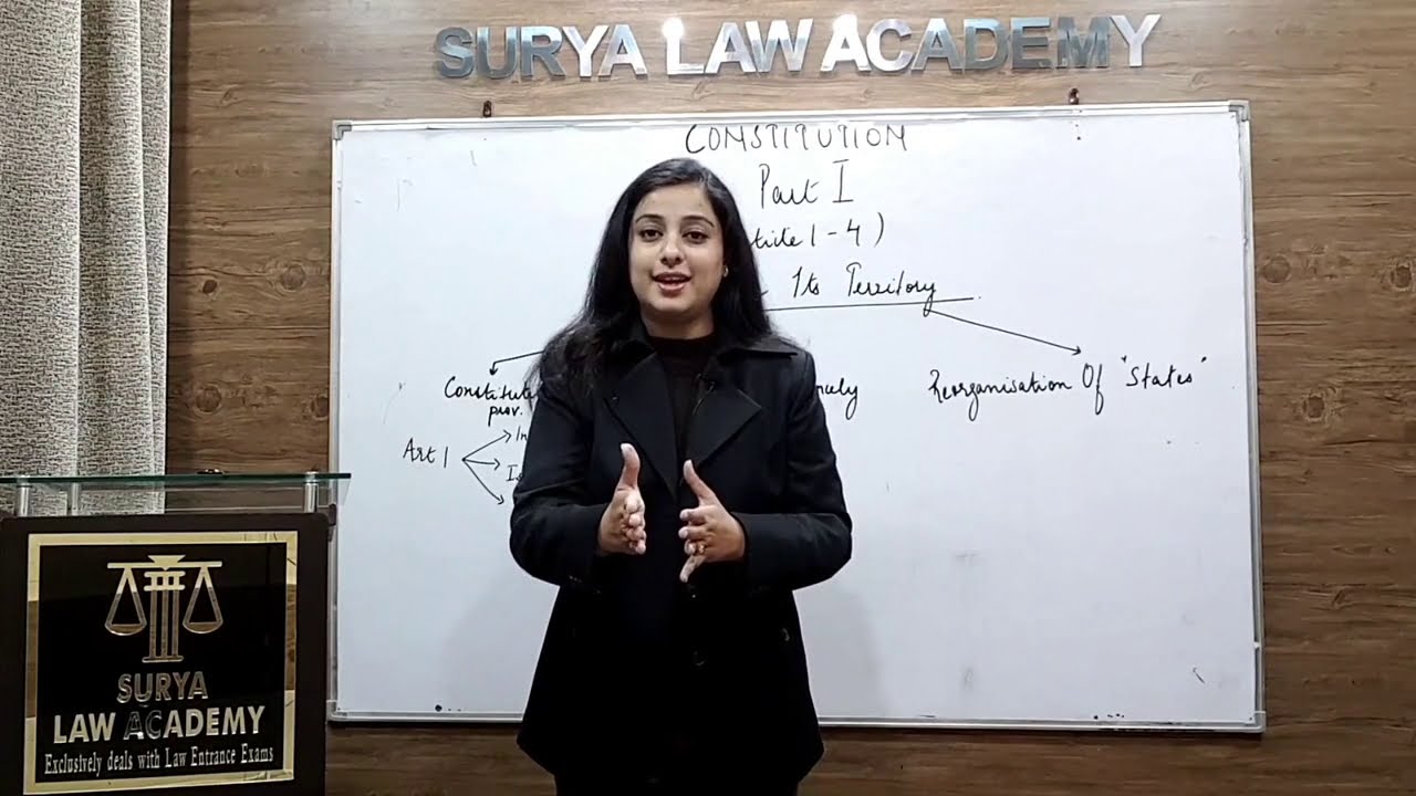 Union and its Territory Part 1 (Indian Constitution)