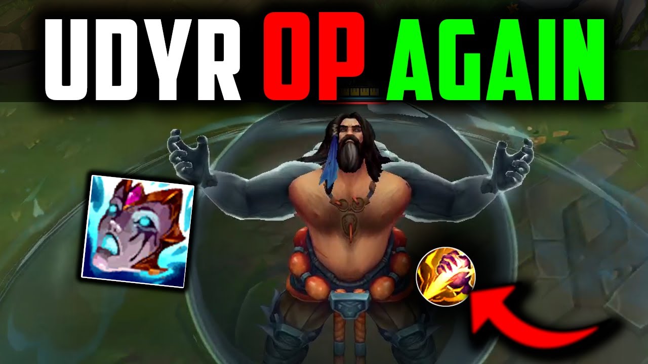 Udyr is OP Again for NO REASON... How to Play Udyr & CARRY + Best Build/Runes Season 14