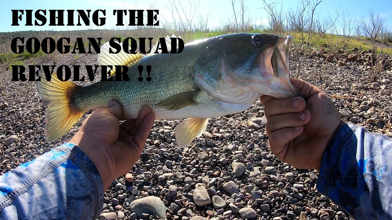Fishing The Googan Squad Revolver - Catching Big Bass Pond Hopping !!